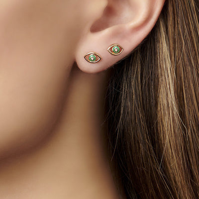 Aretes de Diamante 'Ojo Protector' - Image 5