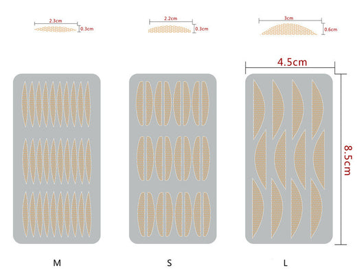 Parches de Doble Párpado con Malla de Encaje Transparente - Image 5