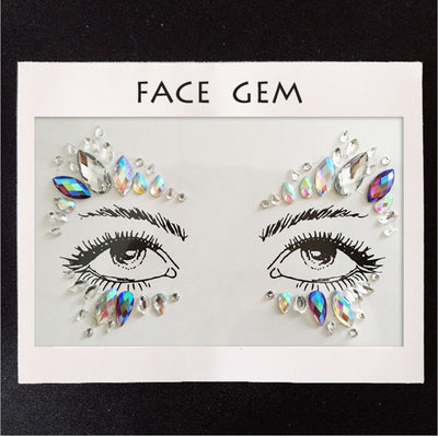 Adhesivos Brillantes para Ojos - Joyas Faciales con Diamantes y Lentejuelas - Image 12