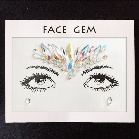 Adhesivos Brillantes para Ojos - Joyas Faciales con Diamantes y Lentejuelas - Image 6