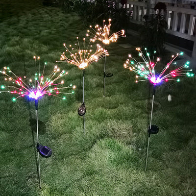 Luces Solares LED para Jardín - Iluminación Navideña Exterior Estilo Fuegos Artificiales - Image 12