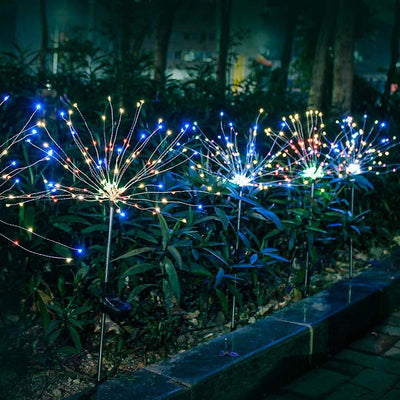 Luces Solares LED para Jardín - Iluminación Navideña Exterior Estilo Fuegos Artificiales - Image 13
