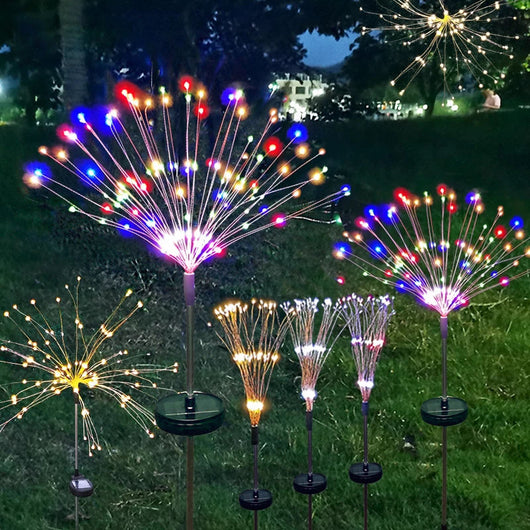 Luces Solares LED para Jardín - Iluminación Navideña Exterior Estilo Fuegos Artificiales - Image 5