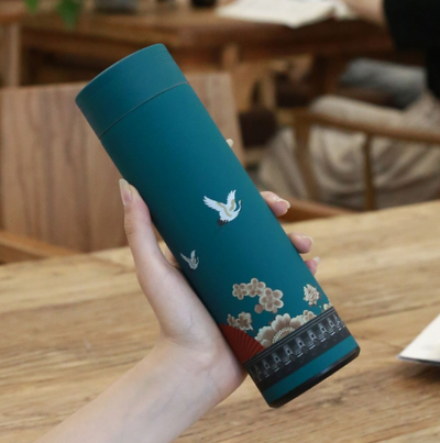 Taza Térmica Ejecutiva Guochaofeng - Diseño Retro Personalizable - Image 18