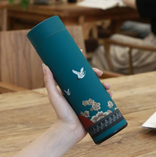 Taza Térmica Ejecutiva Guochaofeng - Diseño Retro Personalizable - Image 18
