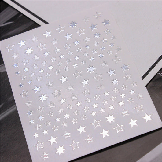 Stickers de Uñas Hueca Estrella - Diseño Moderno y Elegante - Image 10