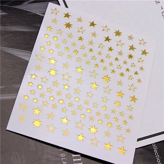 Stickers de Uñas Hueca Estrella - Diseño Moderno y Elegante - Image 6
