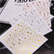 Stickers de Uñas Hueca Estrella - Diseño Moderno y Elegante
