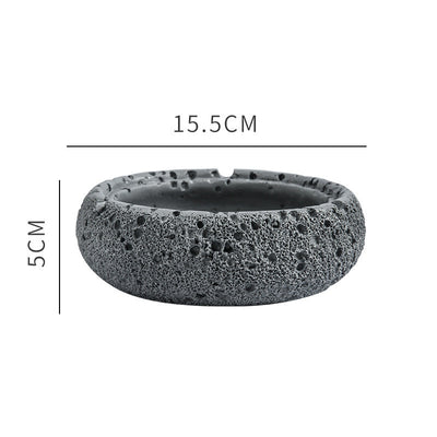 Cenicero de Cemento Astronauta Ins con Tapa Antisalpicaduras - Image 7