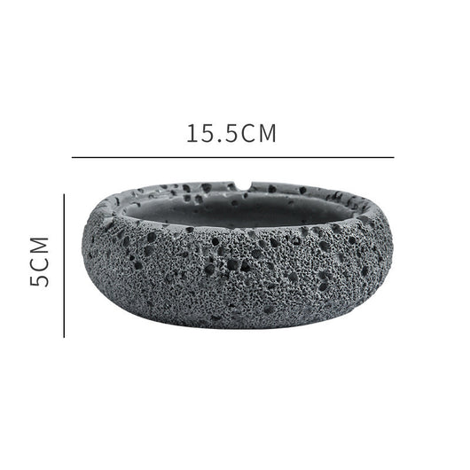 Cenicero de Cemento Astronauta Ins con Tapa Antisalpicaduras - Image 7