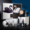 Set de Maquillaje Cisne Blanco y Negro - Kit Completo 7 Piezas con BB Cream, Polvo y Labial