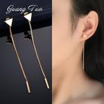 Pendientes Geométricos con Borla y Triángulo - Image 8