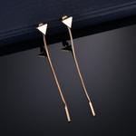 Pendientes Geométricos con Borla y Triángulo - Image 6