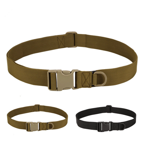 Cinturón Táctico Militar Ajustable con Bolsas Modulares