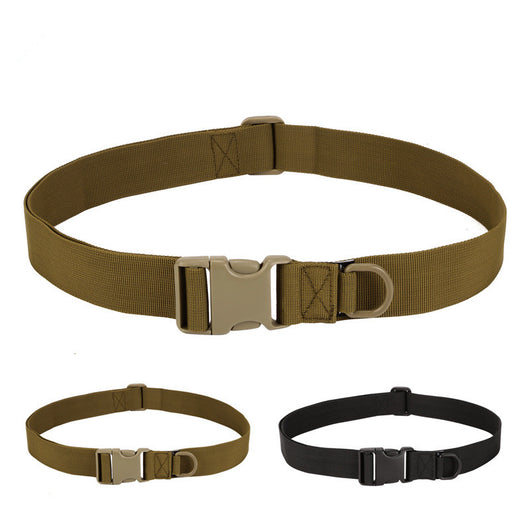 Cinturón Táctico Militar Ajustable con Bolsas Modulares