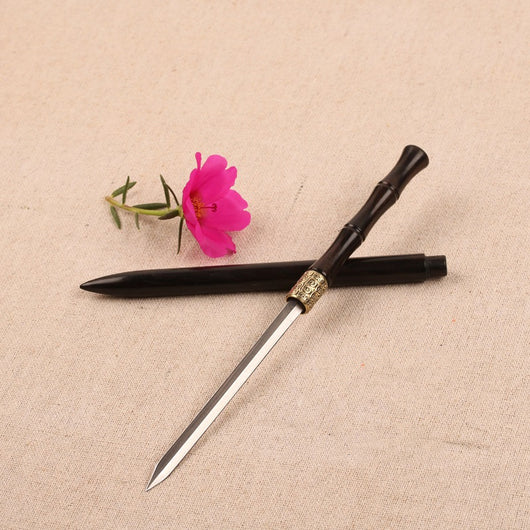 Horquilla de Ébano con Espada Oculta - Defensa Elegante al Estilo Chino Antiguo - Image 10
