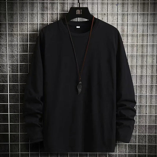 Playera Suelta Cuello Redondo para Otoño - Comodidad Clásica - Image 3