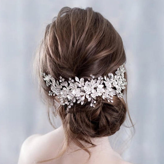 Diadema Nupcial con Accesorios para el Cabello - Image 5