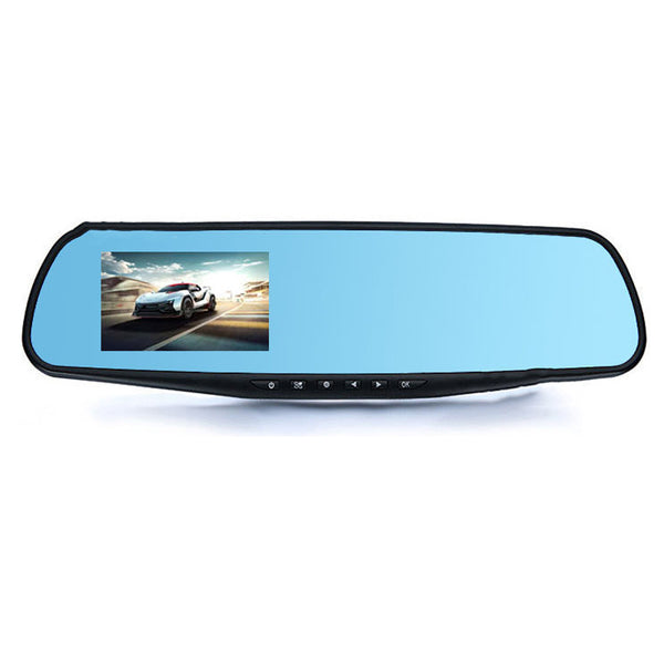 Espejo Retrovisor 3.5" con Grabadora DVR Full HD para Auto