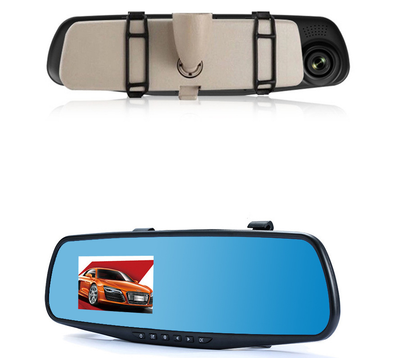Espejo Retrovisor 3.5" con Grabadora DVR Full HD para Auto - Image 4