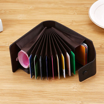 Billetera Compacta de Gran Capacidad para Hombre - Organizador Multitarjeta Profesional - Image 6