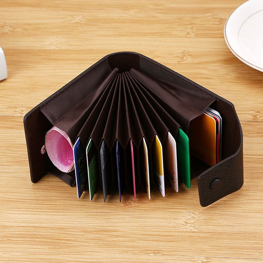 Billetera Compacta de Gran Capacidad para Hombre - Organizador Multitarjeta Profesional - Image 6