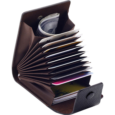 Billetera Compacta de Gran Capacidad para Hombre - Organizador Multitarjeta Profesional - Image 10