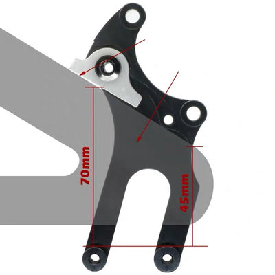 Adaptador de Freno de Disco para Bicicleta - Conversión de Asiento - Image 7