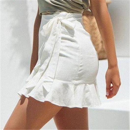 Falda Elegante para Mujer con Cintura Definida - Estilo Casual Sofisticado - Image 3
