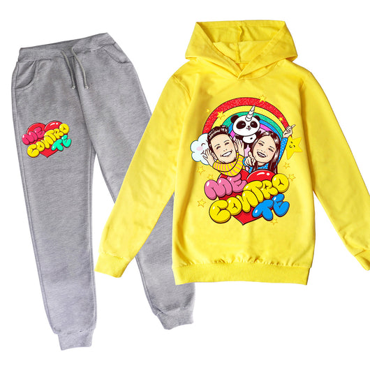 Conjunto Sudadera Me Contro Te - Hoodie Cómodo y Versátil - Image 17