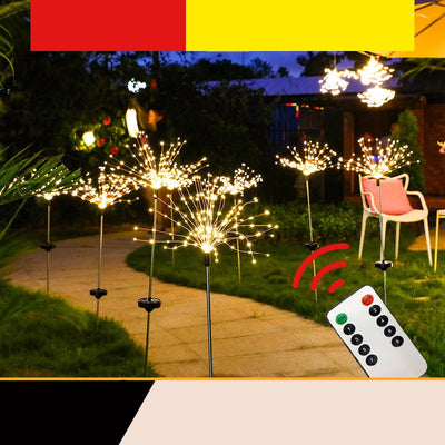 Luces Solares LED para Jardín - Iluminación Navideña Exterior Estilo Fuegos Artificiales - Image 10