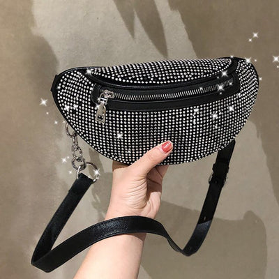Bolso Bandolera One Shoulder con Brillantes Flash - Image 8