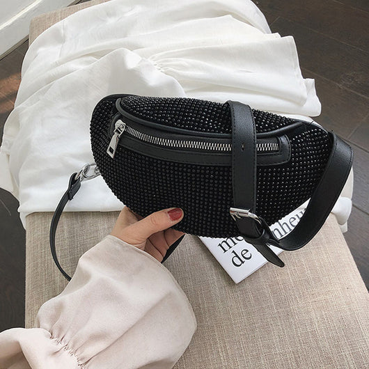 Bolso Bandolera One Shoulder con Brillantes Flash - Image 14