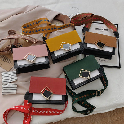 Bolso Bandolera Cuadrado Compacto - Estilo Moderno y Funcional