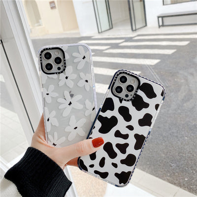 Funda para iPhone Compatible con Apple, Diseño Creativo con Patrón de Vaca - Image 10
