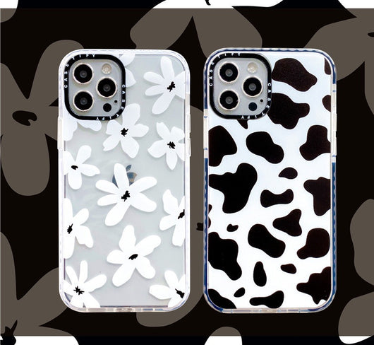 Funda para iPhone Compatible con Apple, Diseño Creativo con Patrón de Vaca - Image 12