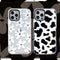 Funda para iPhone Compatible con Apple, Diseño Creativo con Patrón de Vaca