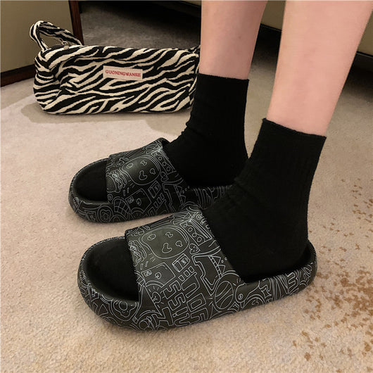 Pantuflas de Casa Gruesas con Suela Antideslizante y Comodidad Suave - Image 4