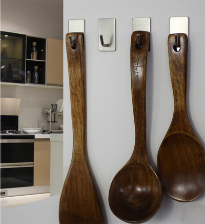 Perchero Adhesivo de Acero Inoxidable para Baño y Cocina - Image 10