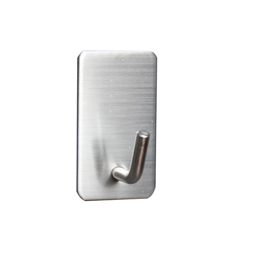 Perchero Adhesivo de Acero Inoxidable para Baño y Cocina - Image 2