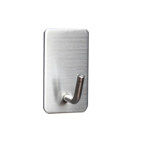 Perchero Adhesivo de Acero Inoxidable para Baño y Cocina - Image 2