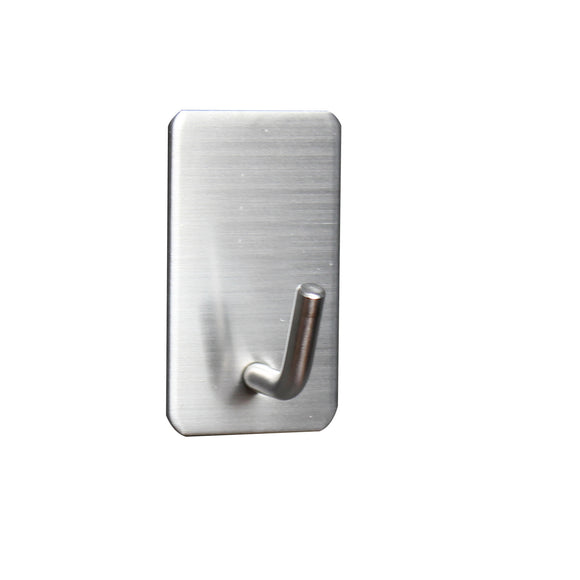 Perchero Adhesivo de Acero Inoxidable para Baño y Cocina