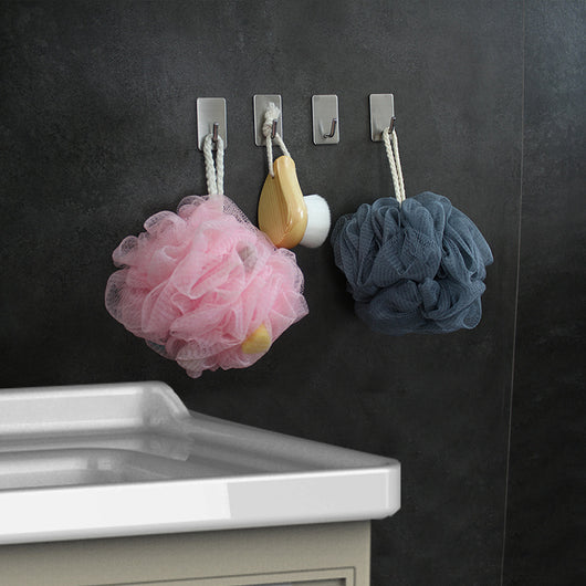 Perchero Adhesivo de Acero Inoxidable para Baño y Cocina - Image 3