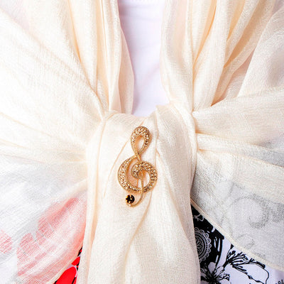 Broche de Notas Musicales Vintage Europeo y Americano - Image 10