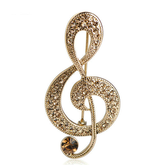 Broche de Notas Musicales Vintage Europeo y Americano - Image 5