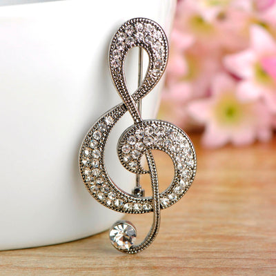 Broche de Notas Musicales Vintage Europeo y Americano - Image 6