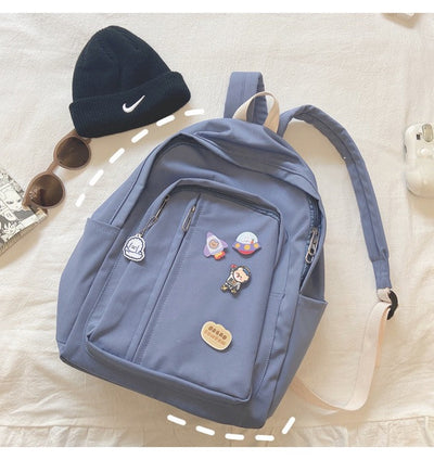Mochila Escolar Estilo Harajuku Coreano Kawaii para Estudiantes de Secundaria - Image 12
