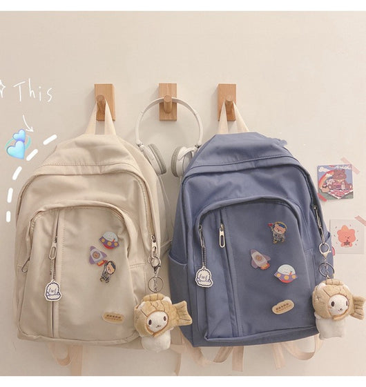 Mochila Escolar Estilo Harajuku Coreano Kawaii para Estudiantes de Secundaria - Image 14