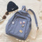 Mochila Escolar Estilo Harajuku Coreano Kawaii para Estudiantes de Secundaria