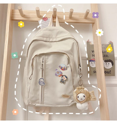 Mochila Escolar Estilo Harajuku Coreano Kawaii para Estudiantes de Secundaria - Image 3